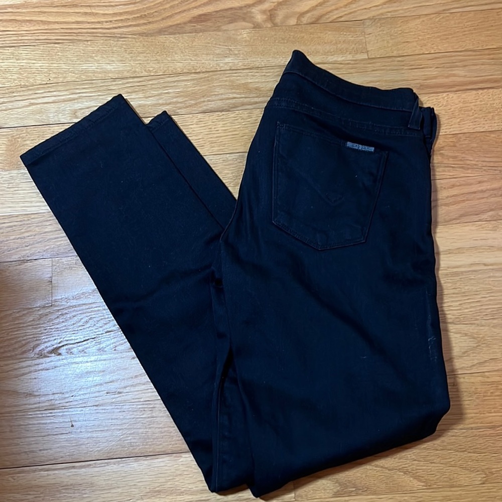 Black skinny Hudson jeans